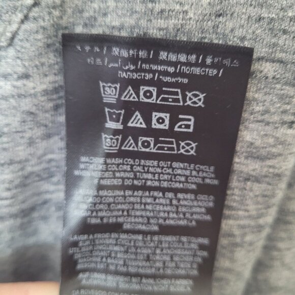 Guess Shirt Mens XL Heathered Grey Knit Long Sleeve Button Up Pocket Stretch - Picture 8 of 12